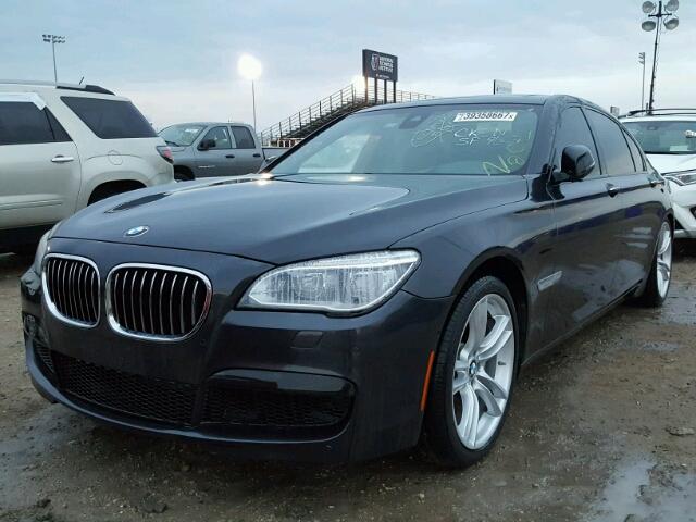 WBAYE4C52ED138154 - 2014 BMW 740 BLACK photo 2