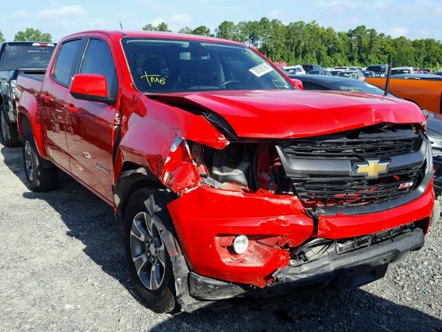 1GCGTDEN2H1183876 - 2017 CHEVROLET COLORADO Z RED photo 1