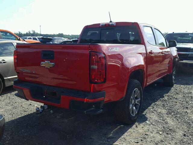 1GCGTDEN2H1183876 - 2017 CHEVROLET COLORADO Z RED photo 4