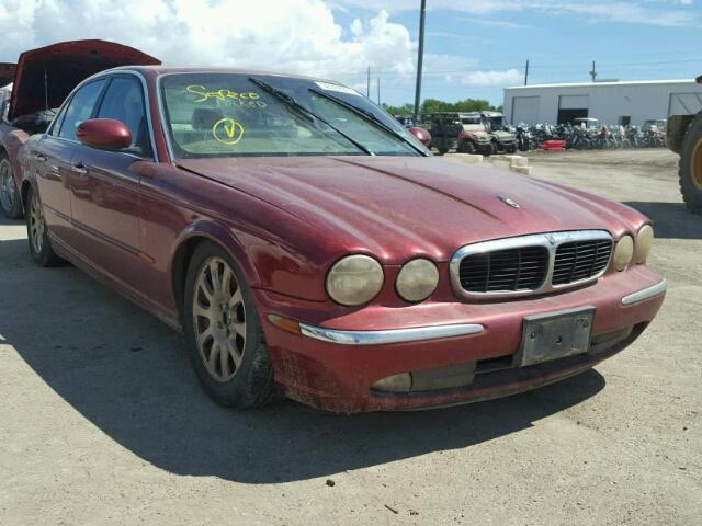 SAJWA71C74SG16401 - 2004 JAGUAR XJ8 RED photo 1