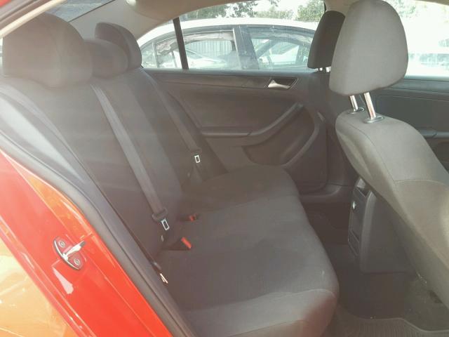 3VW2K7AJ4FM356506 - 2015 VOLKSWAGEN JETTA BASE Կարմիր լուսանկար 6