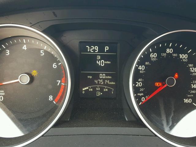 3VW2K7AJ4FM356506 - 2015 VOLKSWAGEN JETTA BASE Կարմիր լուսանկար 8