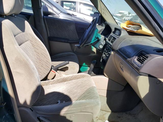 JF1SF6550WH755311 - 1998 SUBARU FORESTER S GREEN photo 5