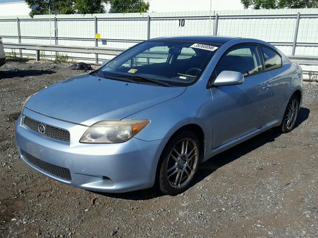 JTKDE177450031764 - 2005 TOYOTA SCION TC SILVER photo 2