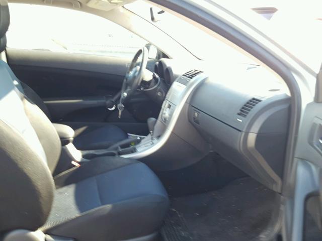 JTKDE177450031764 - 2005 TOYOTA SCION TC 银色 照片 5