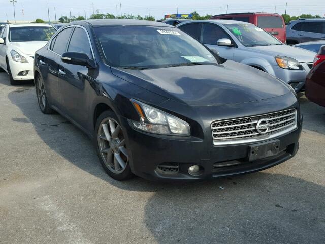 1N4AA5AP1BC861138 - 2011 NISSAN MAXIMA S BLACK photo 1