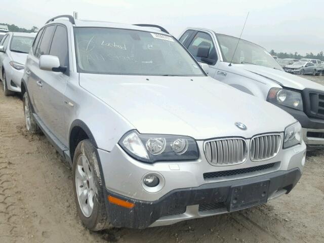 WBXPC93477WF23845 - 2007 BMW X3 3.0SI SILVER photo 1