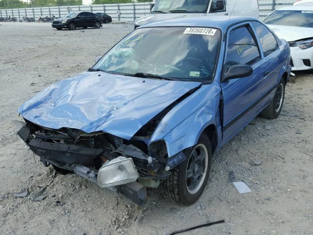 JT2AC52L3V0211886 - 1997 TOYOTA TERCEL CE BLUE photo 2