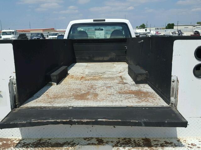 1FDWF36R48EA54430 - 2008 FORD F350 WHITE photo 9