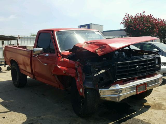 1FTFF25H1ENA66425 - 1984 FORD F250 RED photo 1
