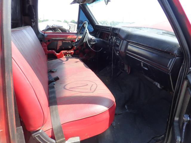 1FTFF25H1ENA66425 - 1984 FORD F250 RED photo 5