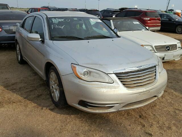 1C3BC4FB2BN570639 - 2011 CHRYSLER 200 GRAY photo 1