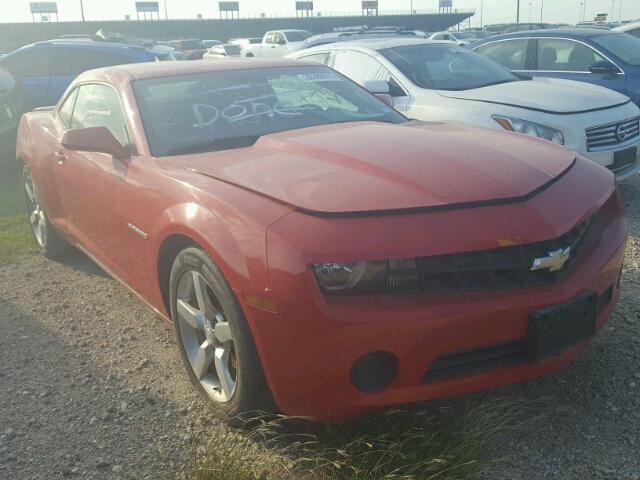 2G1FA1E30D9141347 - 2013 CHEVROLET CAMARO LS RED photo 1