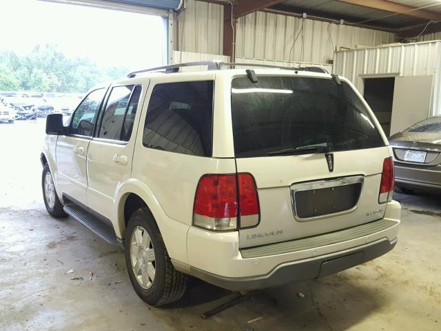5LMEU68H54ZJ12052 - 2004 LINCOLN AVIATOR 白色 照片 3