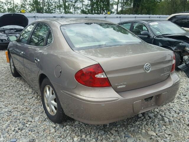 2G4WD552461148408 - 2006 BUICK LACROSSE C BROWN photo 3