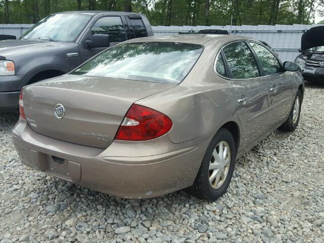 2G4WD552461148408 - 2006 BUICK LACROSSE C BROWN photo 4