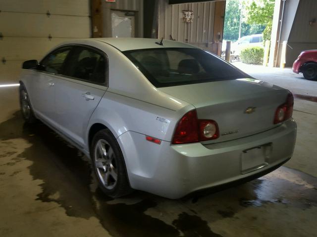 1G1ZC5EB4AF124477 - 2010 CHEVROLET MALIBU 1LT SILVER photo 3