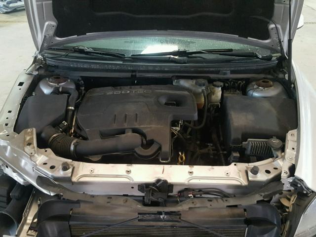 1G1ZC5EB4AF124477 - 2010 CHEVROLET MALIBU 1LT SILVER photo 7