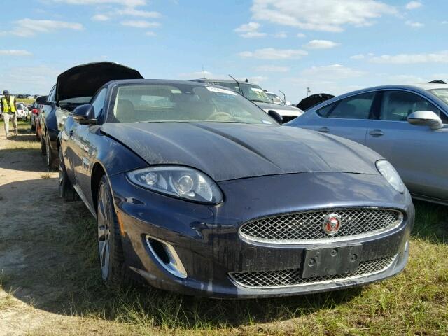 SAJWA4GB1FLB55691 - 2015 JAGUAR XK BLUE photo 1