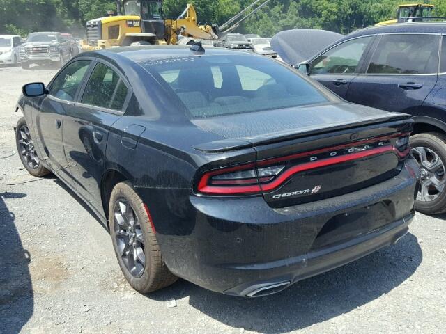 2C3CDXJG6JH174792 - 2018 DODGE CHARGER GT BLACK photo 3