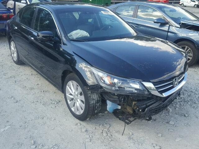 1HGCR2F81EA234713 - 2014 HONDA ACCORD EXL BLACK photo 1