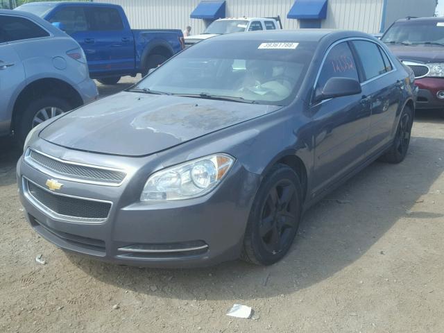 1G1ZG57B19F214778 - 2009 CHEVROLET MALIBU LS CHARCOAL photo 2