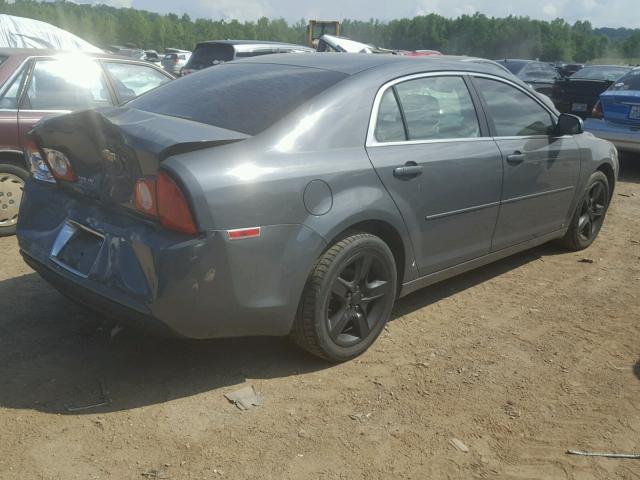 1G1ZG57B19F214778 - 2009 CHEVROLET MALIBU LS CHARCOAL photo 4