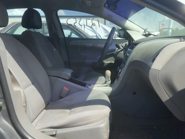 1G1ZG57B19F214778 - 2009 CHEVROLET MALIBU LS CHARCOAL photo 5
