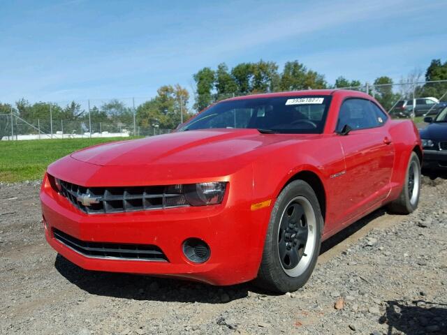 2G1FA1EV6A9204268 - 2010 CHEVROLET CAMARO LS ORANGE photo 2