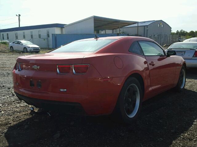 2G1FA1EV6A9204268 - 2010 CHEVROLET CAMARO LS ORANGE photo 4