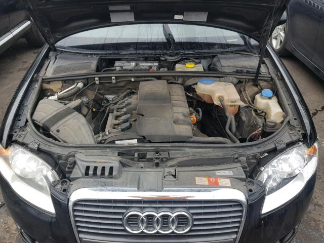 WAUAF78E06A131831 - 2006 AUDI A4 2 BLACK photo 7