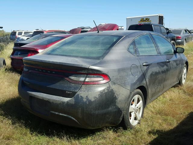 1C3CDFBB1FD420519 - 2015 DODGE DART GRAY photo 4