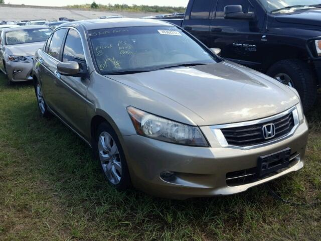 1HGCP36848A042993 - 2008 HONDA ACCORD EXL GOLD photo 1