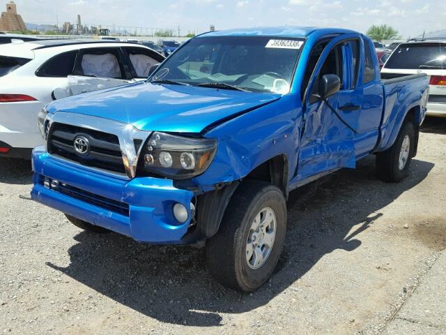 5TETU62NX8Z476782 - 2008 TOYOTA TACOMA PRE BLUE photo 2