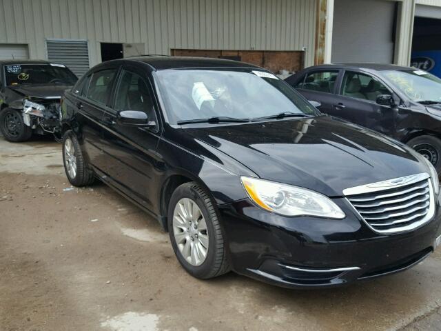 1C3CCBAB6CN271477 - 2012 CHRYSLER 200 LX BLACK photo 1