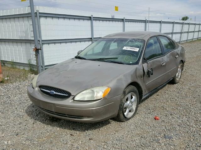 1FAFP55222G217532 - 2002 FORD TAURUS SES TAN photo 2