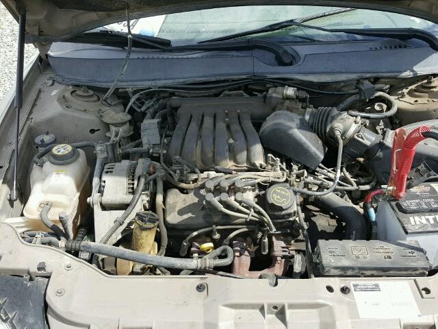 1FAFP55222G217532 - 2002 FORD TAURUS SES TAN photo 7