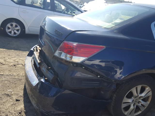 1HGCP26498A085751 - 2008 HONDA ACCORD LXP BLUE photo 9