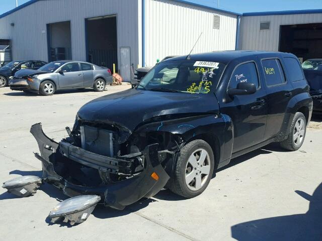 3GNBAADBXAS583184 - 2010 CHEVROLET HHR LS BLACK photo 2