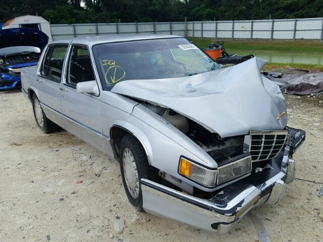 1G6CD53B3P4232352 - 1993 CADILLAC DEVILLE SILVER photo 1