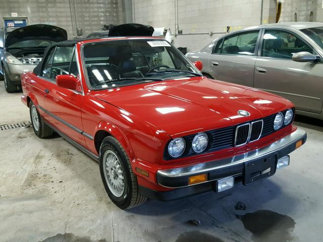 WBABB2304H1944347 - 1987 BMW 325 I AUTO RED photo 1