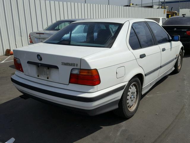 WBACB4328SFM22686 - 1995 BMW 325 I AUTO WHITE photo 4