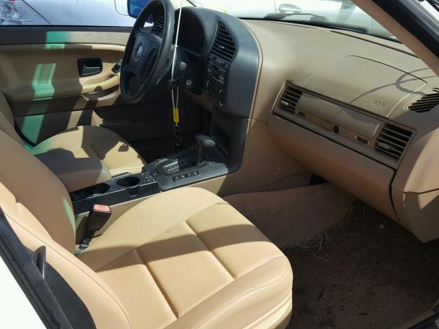 WBACB4328SFM22686 - 1995 BMW 325 I AUTO WHITE photo 5