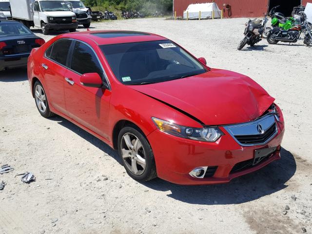 JH4CU2F68DC012487 - 2013 ACURA TSX TECH RED photo 1