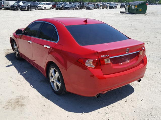 JH4CU2F68DC012487 - 2013 ACURA TSX TECH RED photo 3