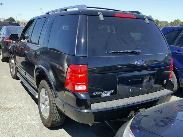 1FMZU75W83ZB18763 - 2003 FORD EXPLORER L BLACK photo 3