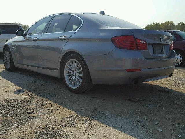 WBAFU7C59BC780061 - 2011 BMW 535 XI GRAY photo 3