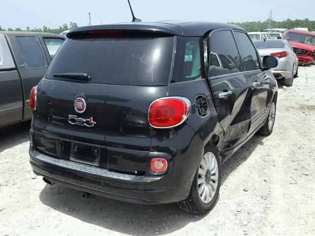 ZFBCFABH6EZ008064 - 2014 FIAT 500L EASY BLACK photo 4