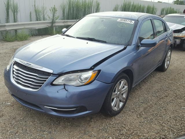 1C3BC1FB6BN612230 - 2011 CHRYSLER 200 TOURIN BLUE photo 2