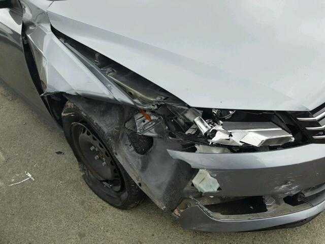 1VWAT7A38FC076857 - 2015 VOLKSWAGEN PASSAT S ნაცრისფერი ფოტო 9